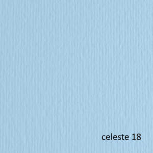 Cartoncino Elle Erre - 70x100cm - 220gr - celeste 118 - Fabriano - blister 10 fogli
