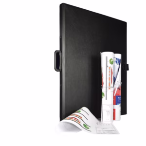 Raccoglitore Sanremo 2000 - 4 anelli tondi 30 mm - dorso 3 cm - 50x70 cm (libro) - nero - Sei Rota