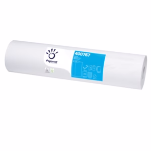 Lenzuolino medico Eco 80 - diametro 14,5 cm - 59,5 cm x 77 mt - bianco - Papernet