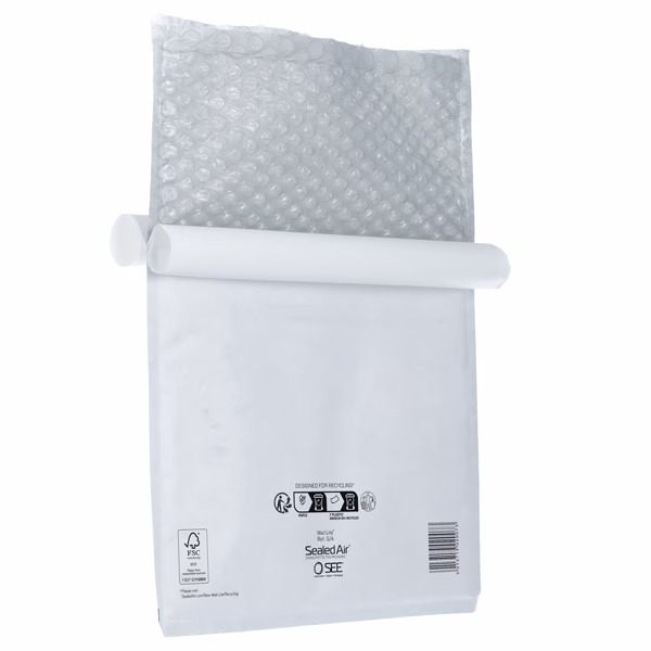 Busta imbottita Mail Lite® - E (22 x 26 cm) - bianco - Sealed Air® - conf. 10 pezzi - immagine 2