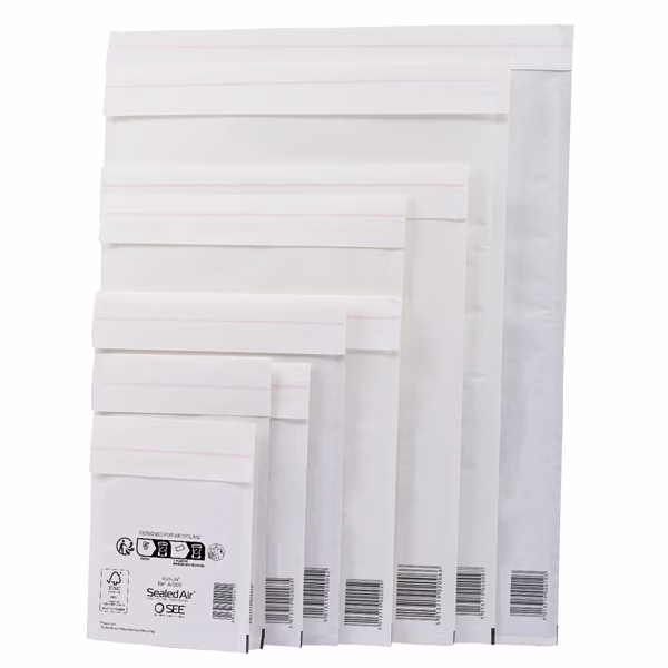 Busta imbottita Mail Lite® - E (22 x 26 cm) - bianco - Sealed Air® - conf. 10 pezzi - immagine 5