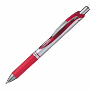 Roller a scatto Energel XM Click - punta 0,7 mm - rosso  - Pentel