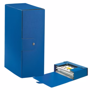 Scatola progetto Eurobox - dorso 12 cm - 25x35 cm - blu - Esselte