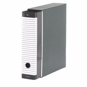 Registratore Delso Line G15 - dorso 8 cm - protocollo 23x33 cm - grigio - Esselte