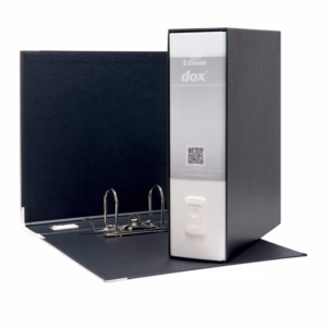 Registratore Dox 1 - dorso 8 cm - commerciale 23x29,7 cm - bianco - Esselte