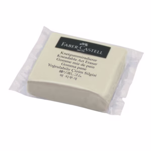 Gomma pane - 36x36x10mm - bianca - quadrangolare - Faber Castell