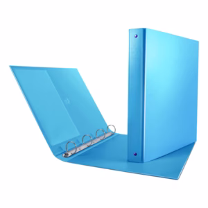 Raccoglitore Nettuno - 4 anelli tondi 30 mm - dorso 3,5 cm - 22x30 cm - azzurro - Sei Rota