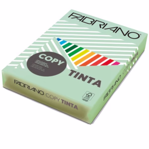 Carta Copy Tinta - A3 - 80 gr - colore tenue verde chiaro - Fabriano - conf. 250 fogli