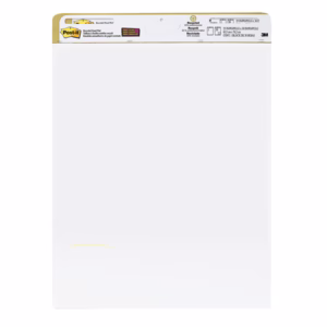 Blocco da parete Super Sticky - 559RP - 63,5 x 77,5 cm - carta riciclata - bianco - 30 fogli - Post it®