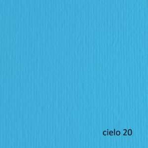 Cartoncino Elle Erre - 70x100cm - 220gr - cielo 120 - Fabriano - blister 10 fogli