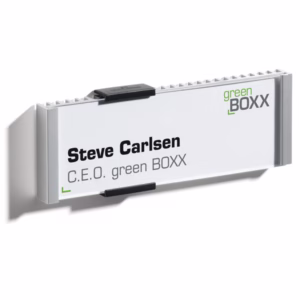 Targa per porte/pareti Info Sign - 14,9 x 5,3 cm - Durable