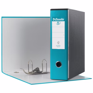 Registratore Eurofile G53 - dorso 8 cm - commerciale 23x30 cm - turchese - Esselte