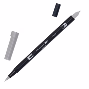 Pennarello Dual Brush N65 - cool gray 5 - Tombow