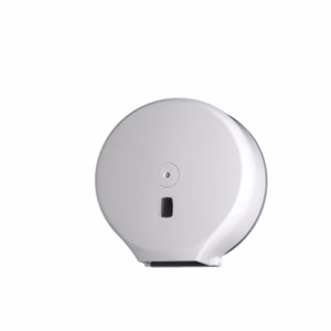 Distributore Basica per carta igienica in rotoli Maxi Jumbo - 34,7x13,7x35,5 cm - bianco - Medial International