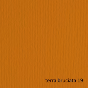 Cartoncino Elle Erre - 70x100cm - 220gr - terra bruciata 119 - Fabriano - blister 10 fogli