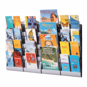 Espositore da parete Maxi System - 4 tasche A4 - Paperflow