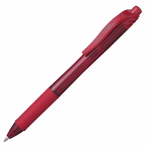 Roller a scatto Energel X Click BL110 - punta 1,0mm - rosso  - Pentel