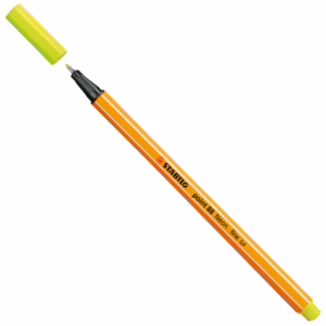 Fineliner Point 88 - tratto 0,4 mm - giallo neon 024 - Stabilo