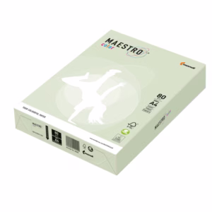 Carta Maestro Color - A4 - 80 gr - verde tenue GN27 - Mondi - conf. 500 fogli