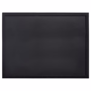 Lavagna Woody - cornice nera - 60 x 80 cm - Securit