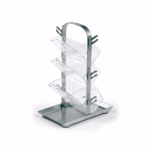 Portatimbri Fishbone - 6+6 posti - silver - Turikan