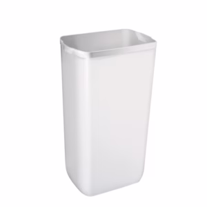 Cestino gettacarte Soft Touch - 33x22x49 cm - 23 L - bianco - Mar Plast