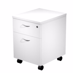 Cassettiera Easy - 1 cassetto + 1 classificatore - con ruote - 41,8 x 52 x 59,5 cm - bianco - Artexport