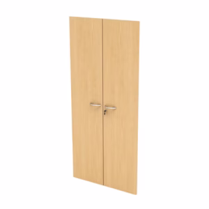 Coppia ante Easy - per mobile alto - 80 x 175 cm - spessore 18 mm - melaminico - faggio - Artexport