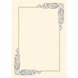 Diplomi in pergamena - stampa offset - A3 - 160 gr - avorio - Kartos - conf. 10 pezzi