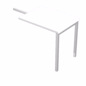 Allungo Easy Plus - DX/SX - 80 x 60 x 72,5 cm - bianco - Artexport