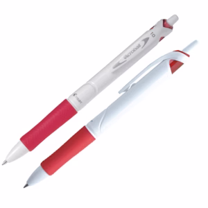 Penna a sfera a scatto Acroball Pure White Begreen - punta 1,0mm - rosso  - Pilot