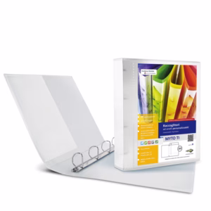 Raccoglitore personalizzabile Myto TI - 4 anelli a D 30 mm - dorso 4 cm - 22x30 cm - neutro - Sei Rota