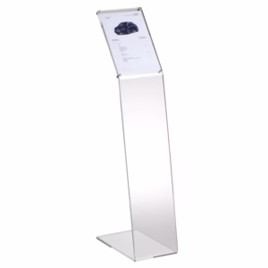 Leggio da terra - acrilico - A4 - altezza 108 cm - Tecnostyl