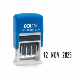 Timbro Mini Dater S120 Datario - 3,8 mm - autoinchiostrante - Colop®