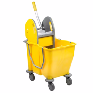Carrello per pulizie Pressduo - 30 L - 60 x 36 x 82 cm - giallo - Medial International