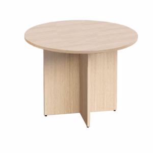 Tavolo riunione Agorà Direction - tondo - diametro 100 cm - H 73 cm - rovere - Artexport