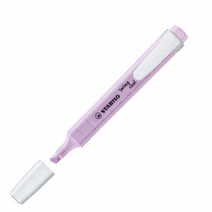 Evidenziatore Swing Cool pastel - punta a scalpello - tratto 1 - 4 mm - glicine 155 - Stabilo
