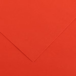 Foglio Colorline - 70x100 cm - 220 gr - rosso vivo - Canson