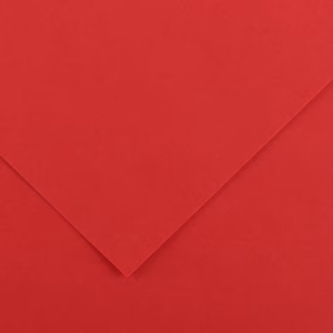 Foglio Colorline - 70x100 cm - 220 gr - rosso - Canson