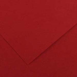 Foglio Colorline - 70x100 cm - 220 gr - rosso granata - Canson