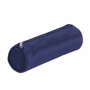 Astuccio Tombolino Basic con cerniera - 22x8Ø8cm - blu - Durable