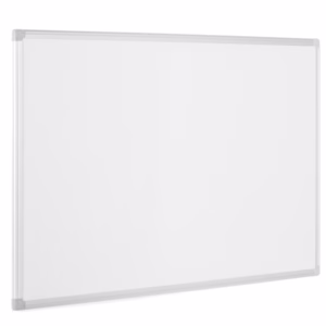 Lavagna magnetica Earth - smaltata - 90 x 120 cm - bianco - Bi-Office