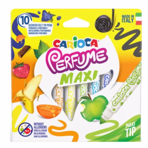 Pennarelli Perfume Maxi - punta 7,0mm - colori assortiti  - Carioca - astuccio 10 pezzi