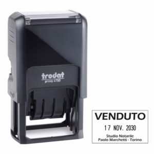 Timbro personalizzzabile Printy 4.0 -  41x24 mm - Trodat