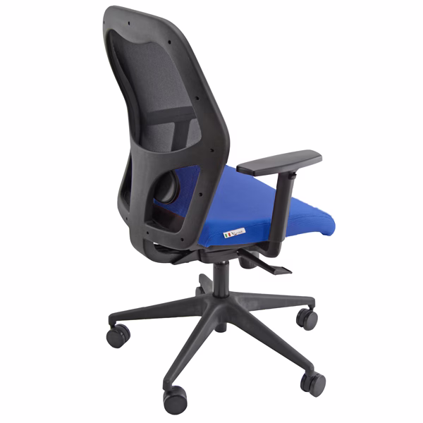 Seduta operativa Hubble Pro Memory HUHUPM - con braccioli regolabili - blu - Unisit - immagine 2