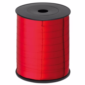 Rocca di nastro 6870 - metal - 10mmx250mt - rosso 07 - Brizzolari