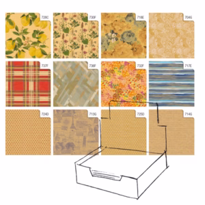 Carta regalo - kraft - Natura - 70 x 100 cm - Rex Sadoch - scatola 100 fogli