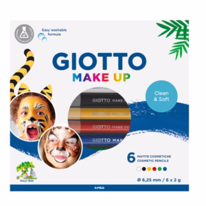 Matite cosmetiche Make Up - mina diam. 6,25 mm - colori classici - Giotto - conf. 6 pezzi