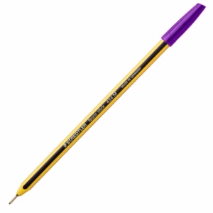 Penna a sfera Noris Stick - punta 1,0 mm - violetto - Staedtler - conf. 10 pezzi