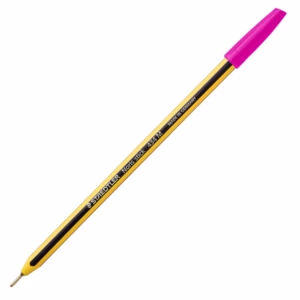 Penna a sfera Noris Stick - punta 1,0 mm - magenta - Staedtler - conf. 10 pezzi